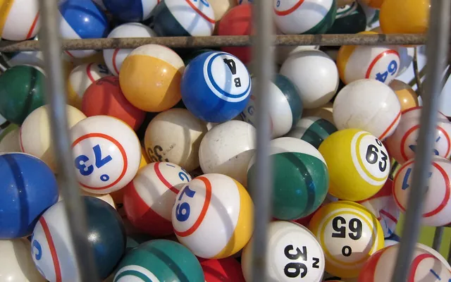 Bingoballen in een trommel